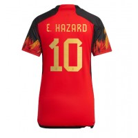 Dres Belgicko Eden Hazard #10 Domáci pre Ženy MS 2022 Krátky Rukáv
